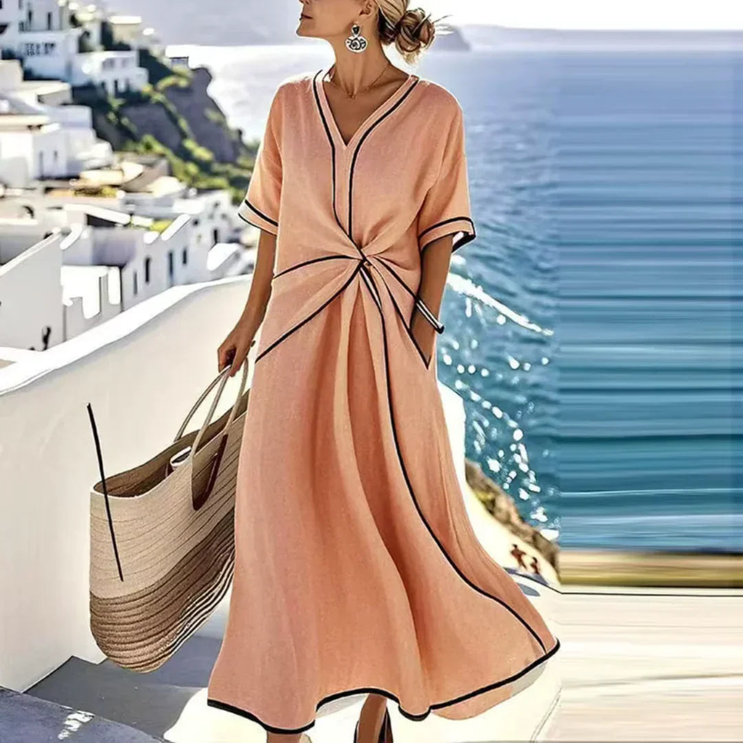 Noorani™ Elegant Flattering Dress Beach