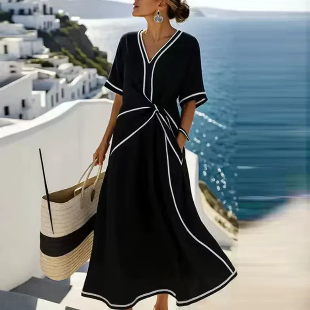 Ananya™ Elegant Flattering Dress Beach