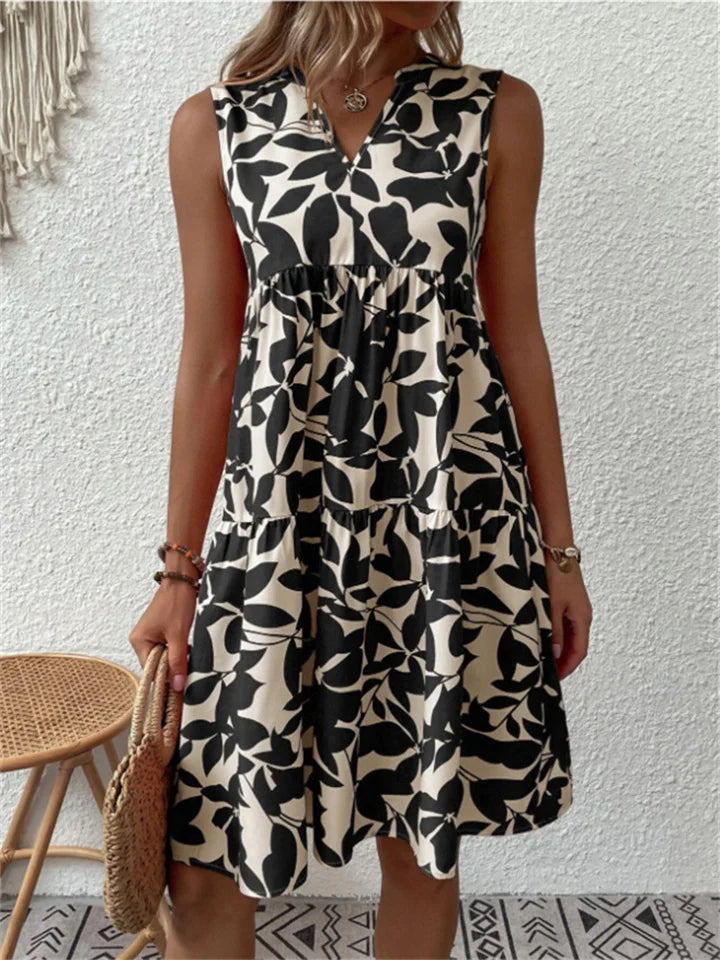 TASHA | BLOOMING FLOWY MIDI DRESS