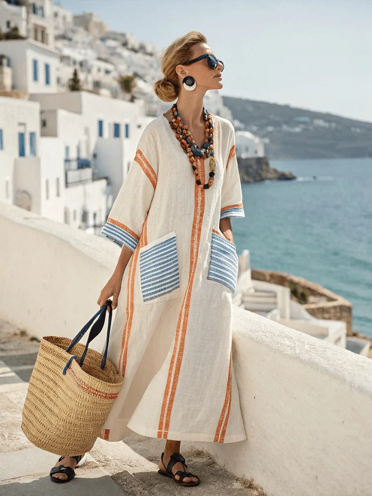 Vera™ Coastal flow Dress Beach