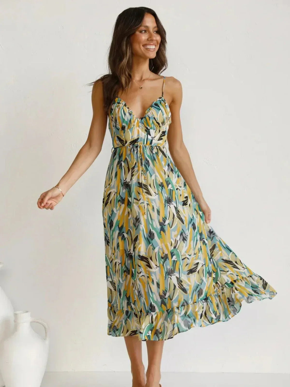 Kristy - Chic Midi Dress